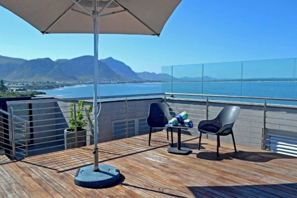 Hermanus Waterfront, Sea View Apartment With Balcony Exterior foto